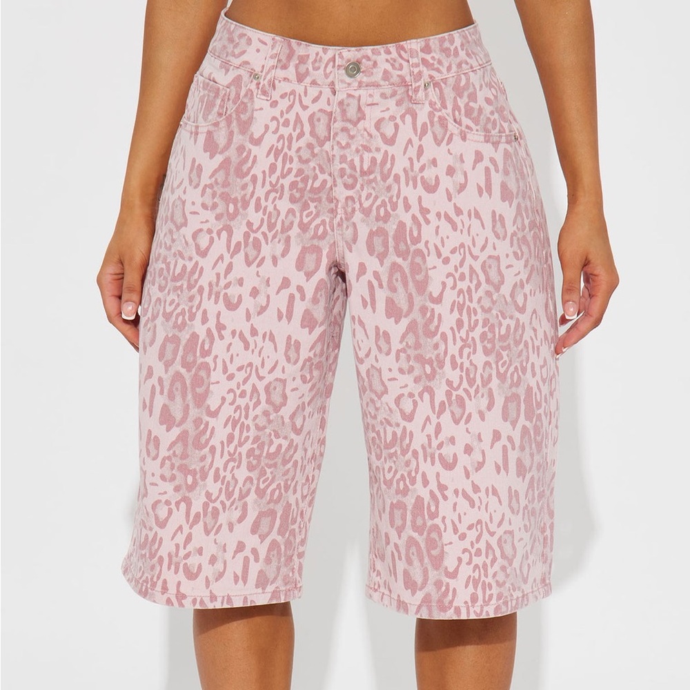 Leopard print jorts 🐆